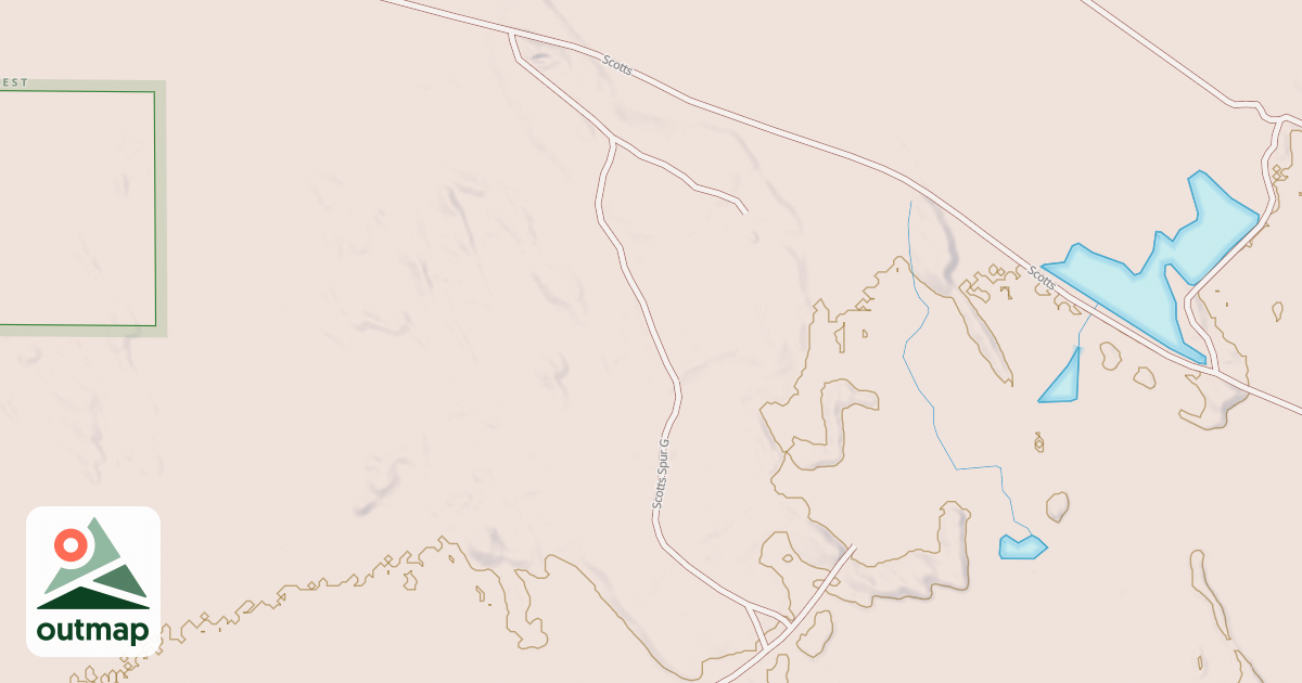Map of SCOTTS SPUR G