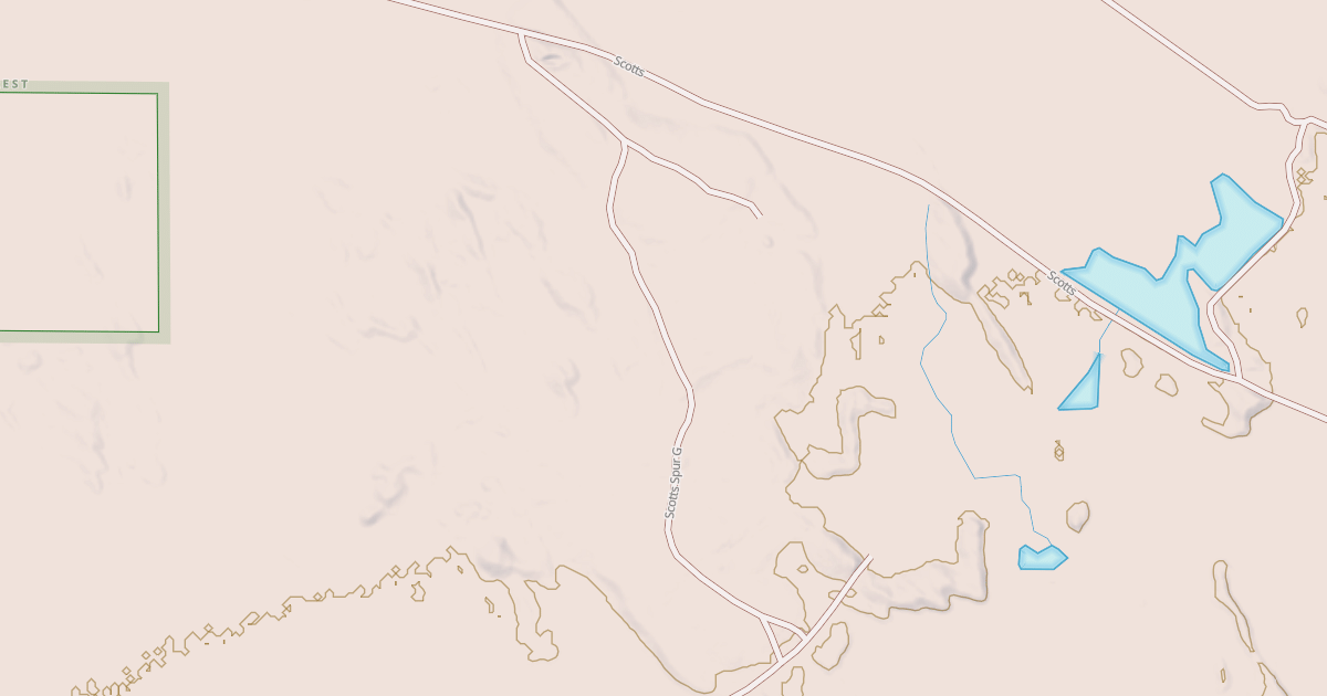 Map preview of SCOTTS SPUR G