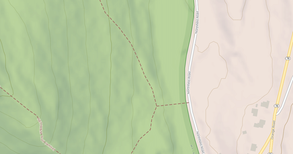 Map preview of Round the Mountain Trail