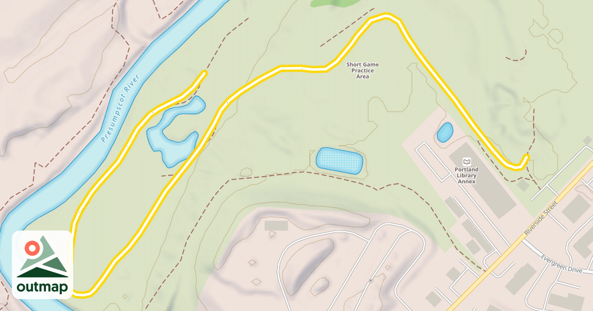 Map of Eagle's Nest Loop