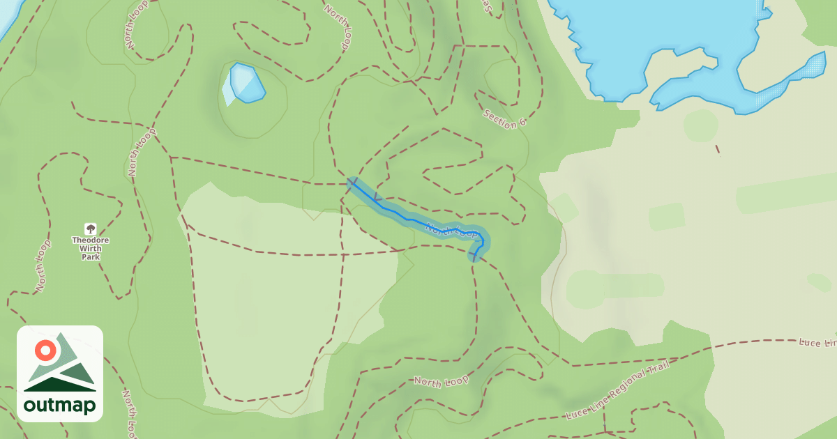 Map of North Loop