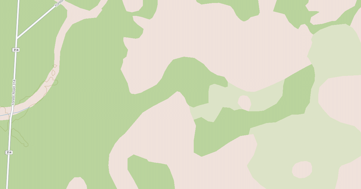 Map preview of USFS Motor Vehicle Use Map Roads {A272F404-BEFA-4292-9508-54117287A4B0}