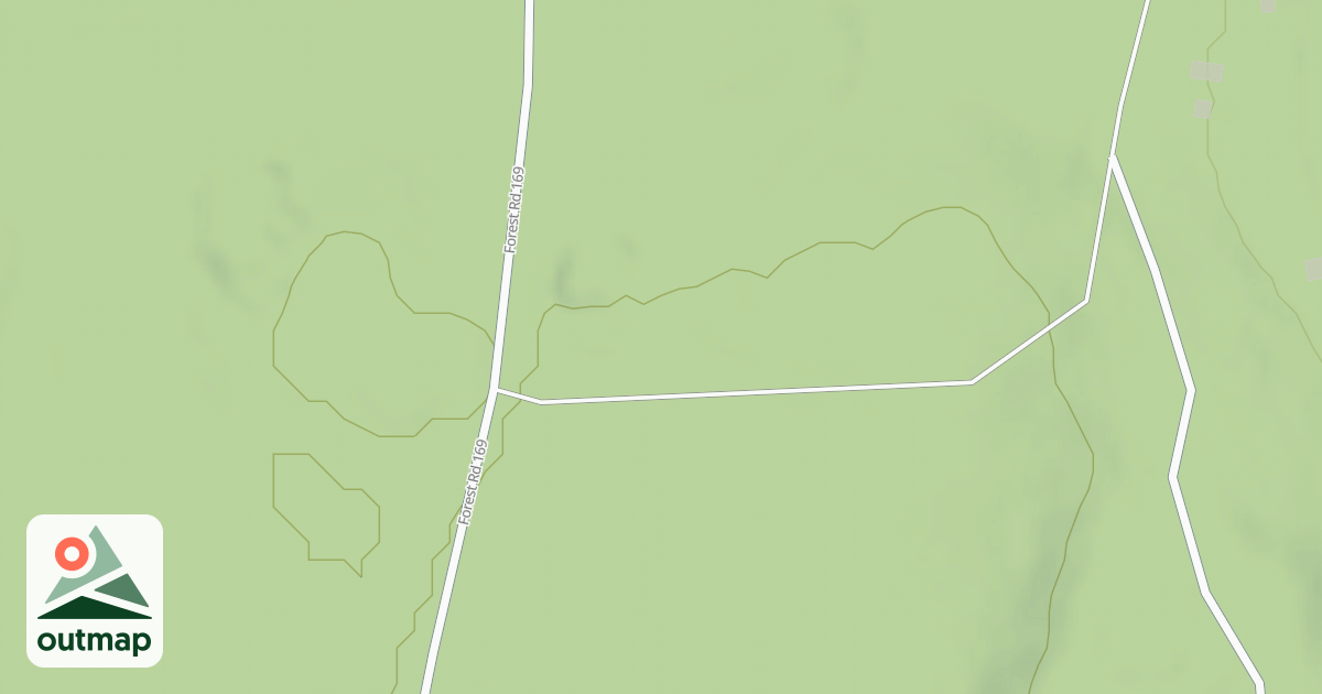 Map of FR 169B