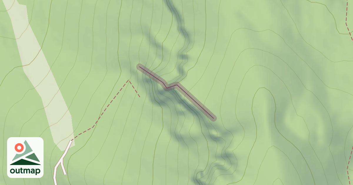 Map of Le Triangle - Les Toits