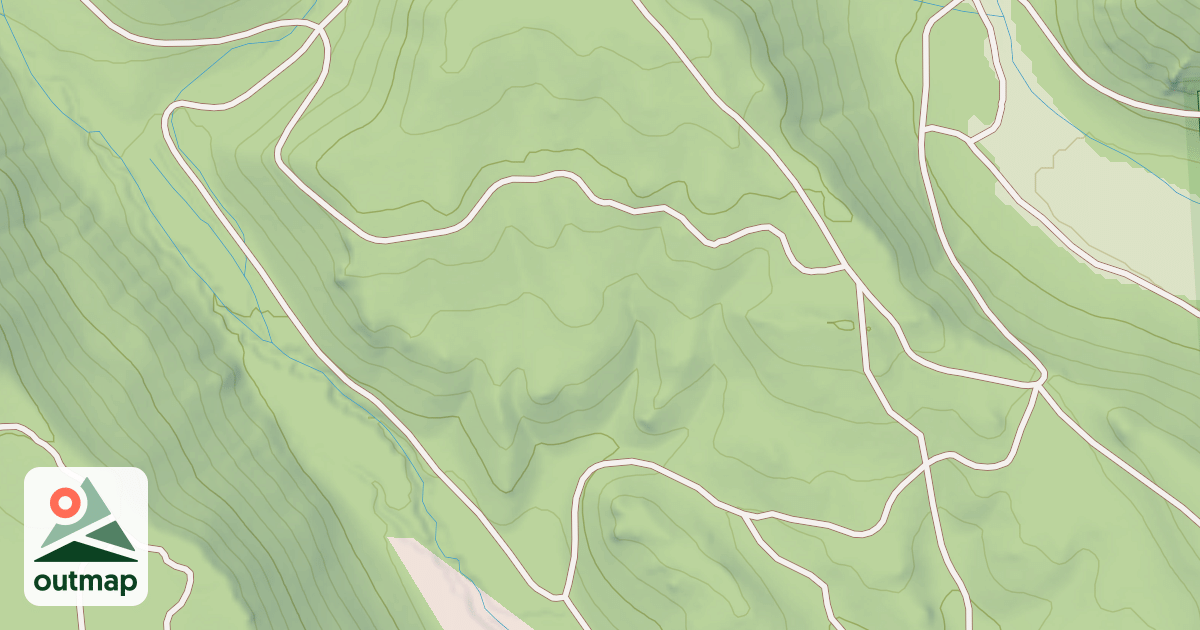 Map of ALPERS CANYON