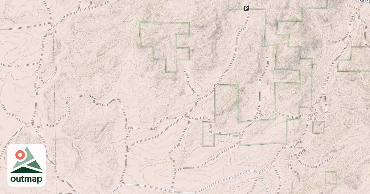 Map of UPPER DEER CREEK