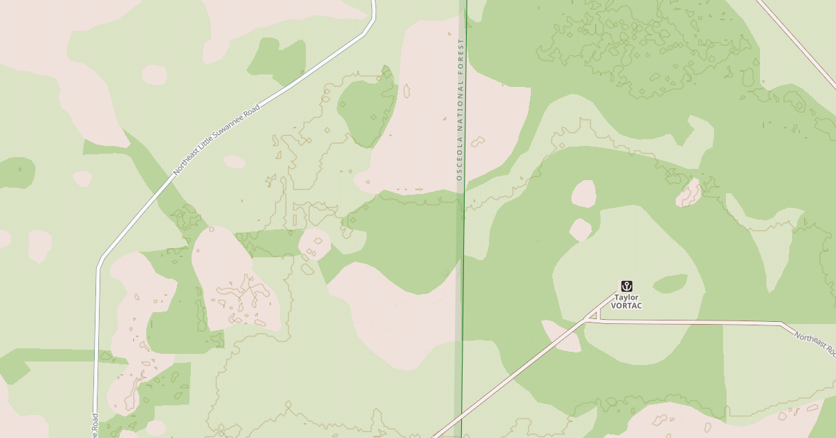 Map preview of USFS National Forest System Roads {8C749402-B547-4CE2-ACDF-4CD1003CFAC9}