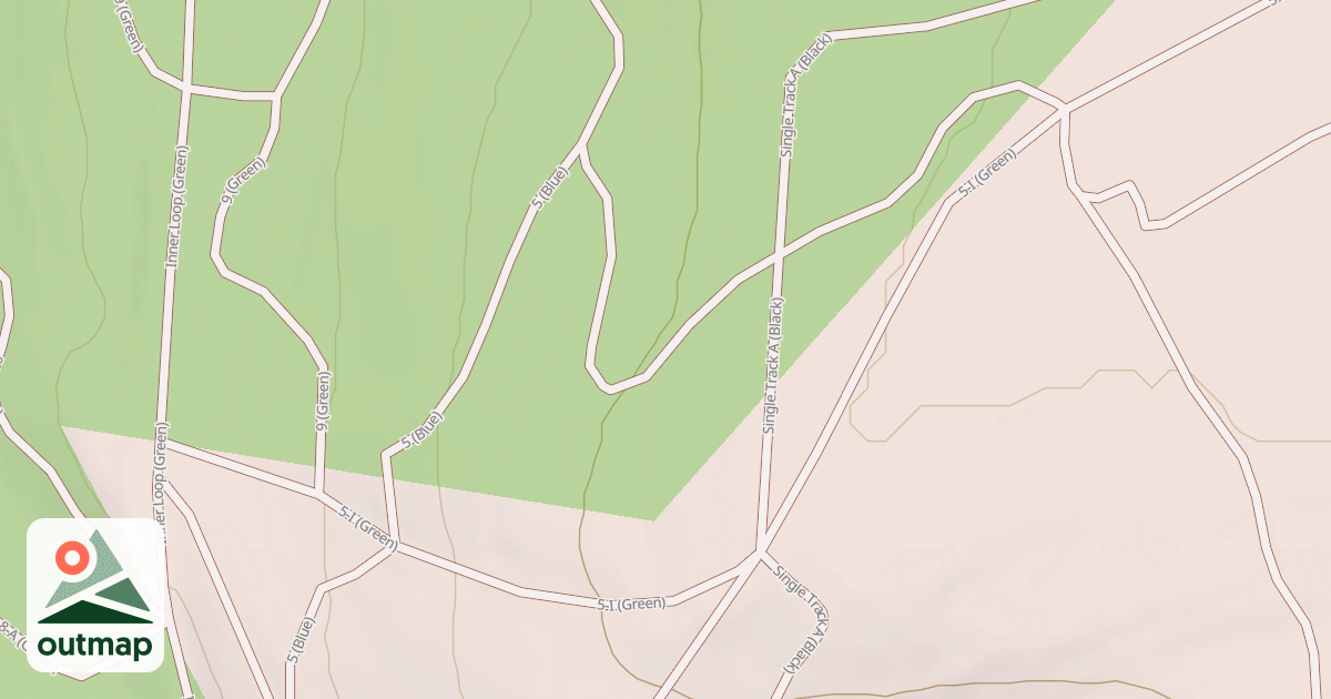Map of Rock Run ATV Trails