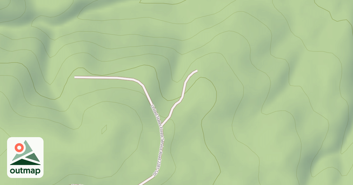 Map of USFS National Forest System Roads {BA938CAF-D76B-4611-99E5-44EDF4EE33FB}