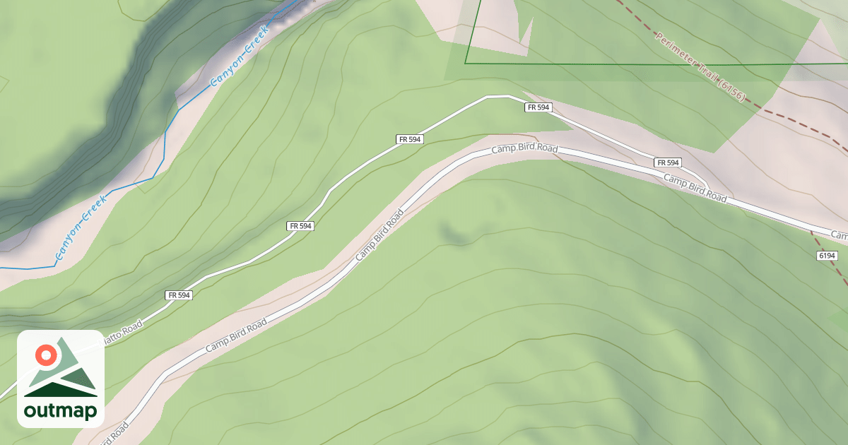 Map of CAMP BIRD