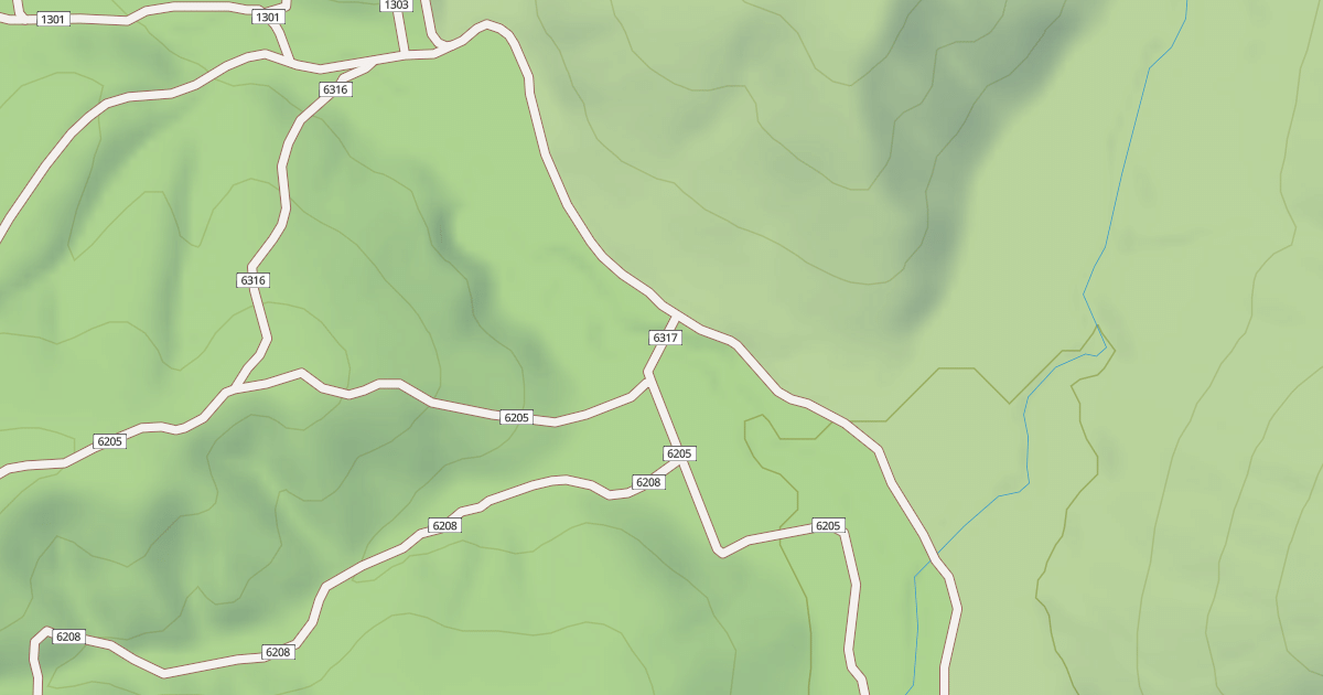 Map preview of USFS Motor Vehicle Use Map Trails 19134