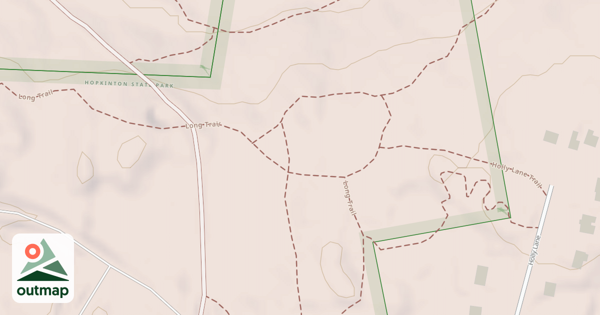 Map of Long Trail