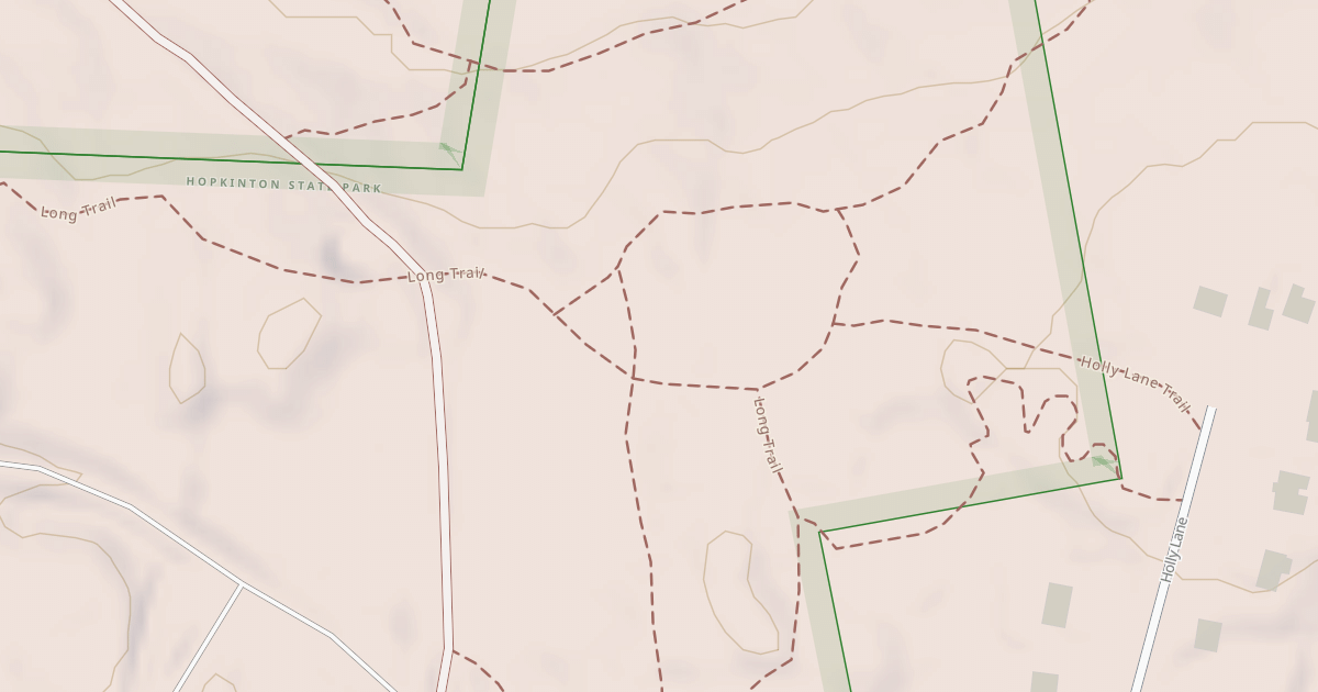 Map preview of Long Trail