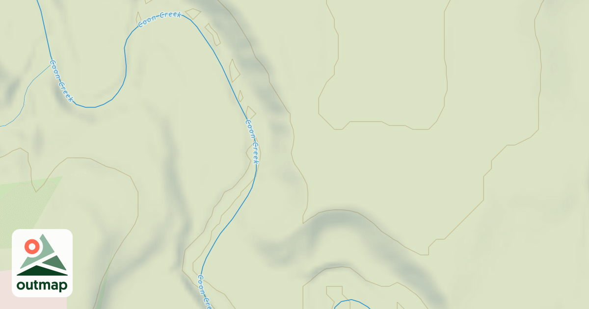 Map of Shady Oaks Native Prairie Adventure Trails