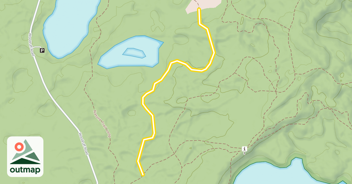 Map of Nature Trail Loop