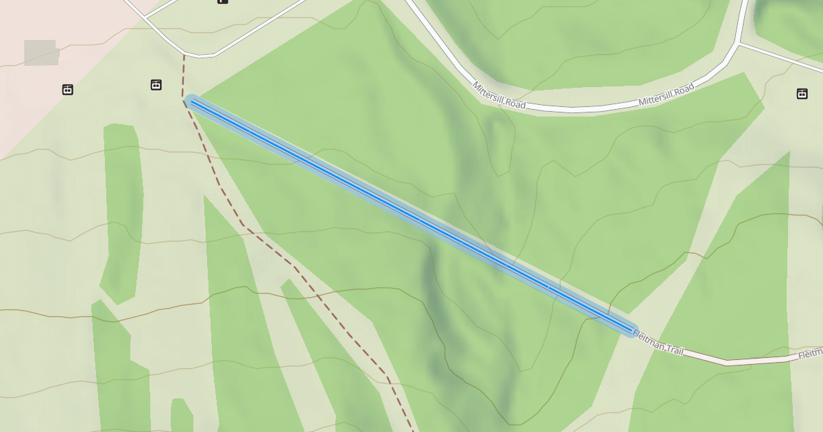 Map preview of Fleitman Trail