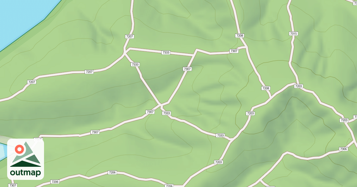 Map of USFS Motor Vehicle Use Map Trails 19059
