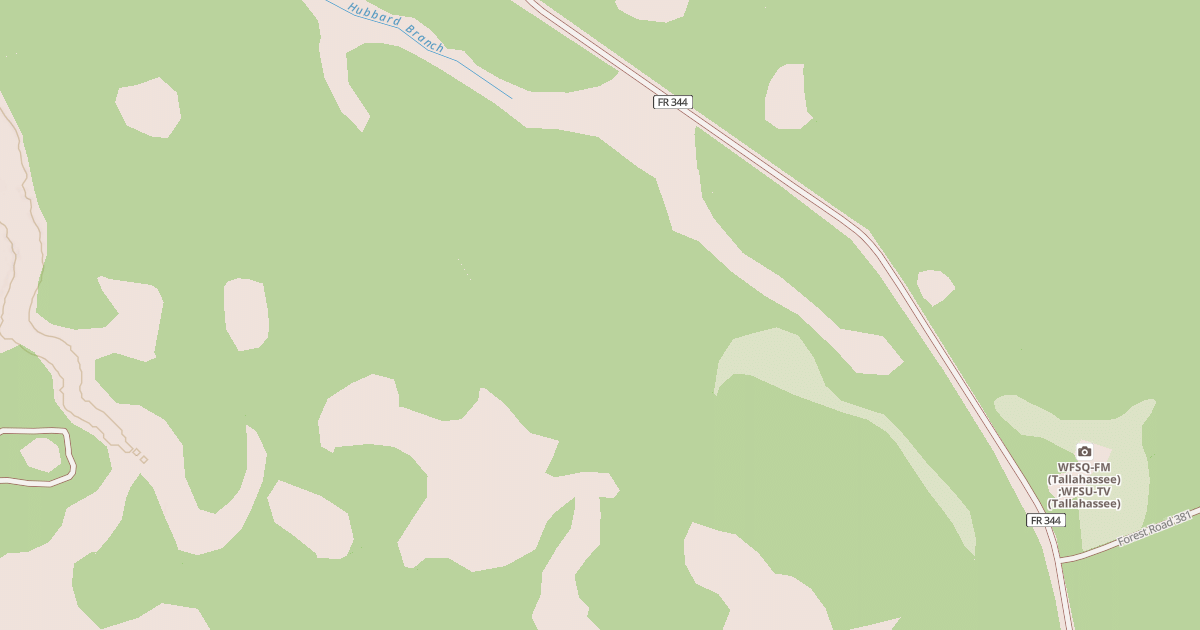 Map preview of USFS National Forest System Roads {2F286F42-2C5A-4D0B-B86B-9DF9D2F064F1}