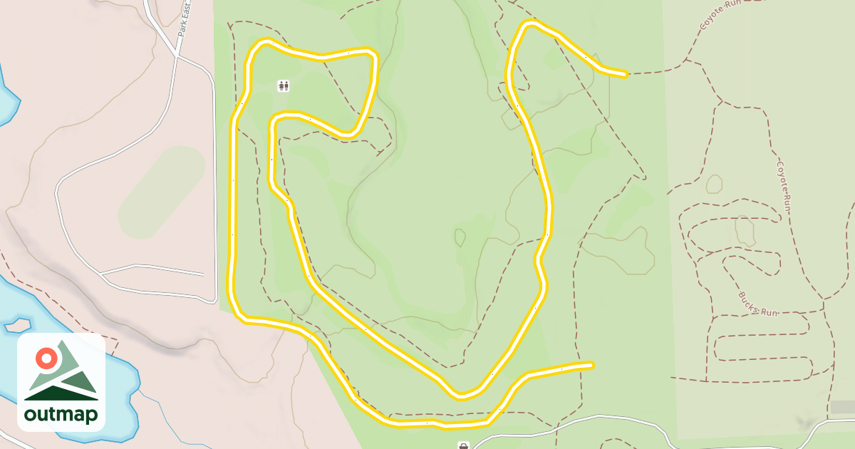 Map of Coyote Run