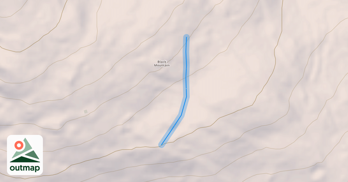 Map of Cross Cut