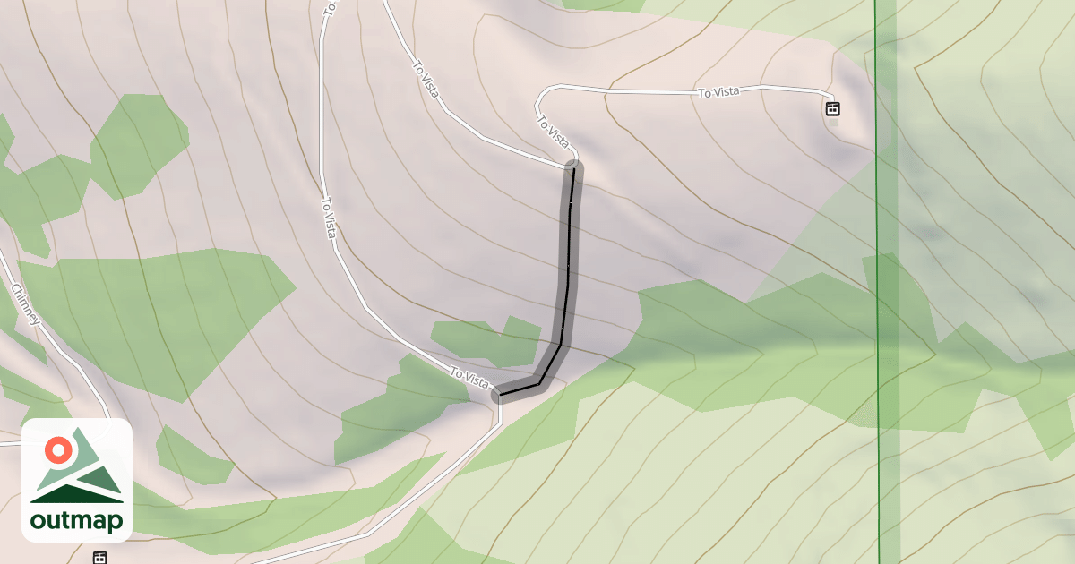 Map of Upper Chimney