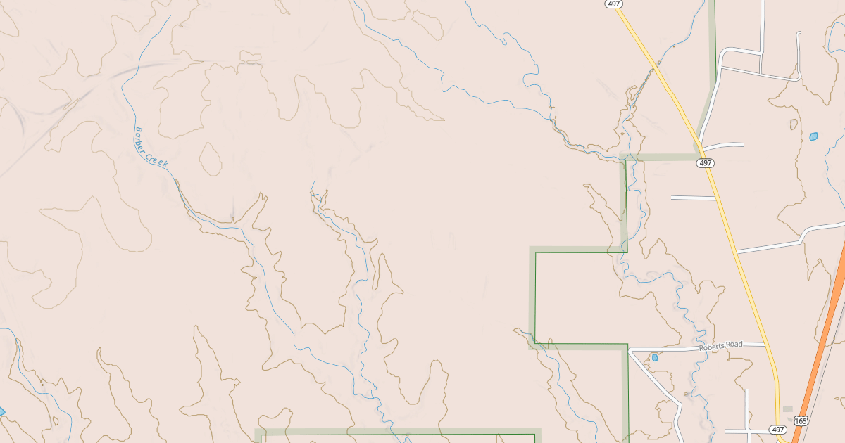 Map preview of PERKINS CREEK