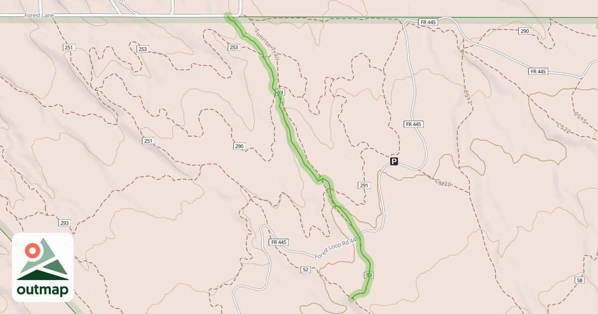 Map of Sunrise