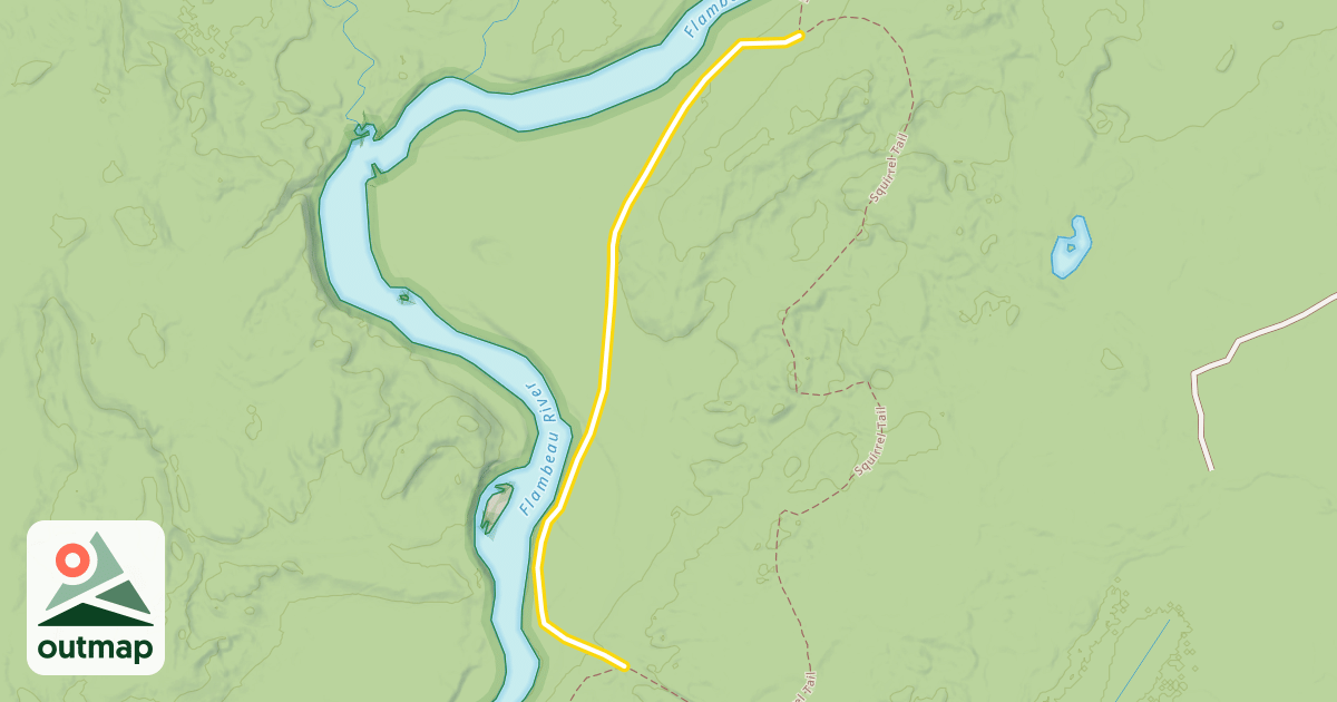 Map of Pinery Grade
