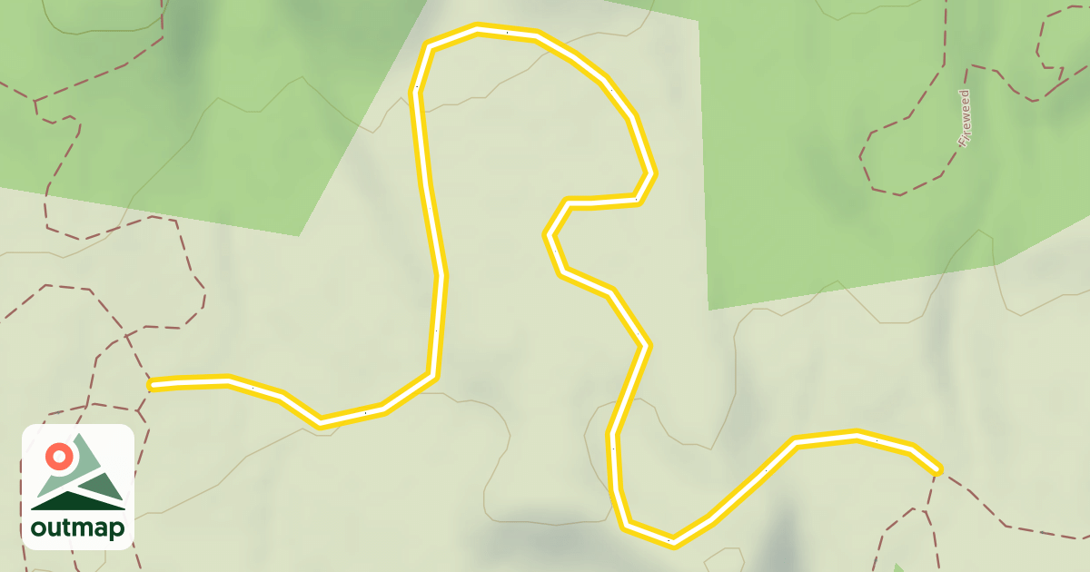 Map of Susitna Loop
