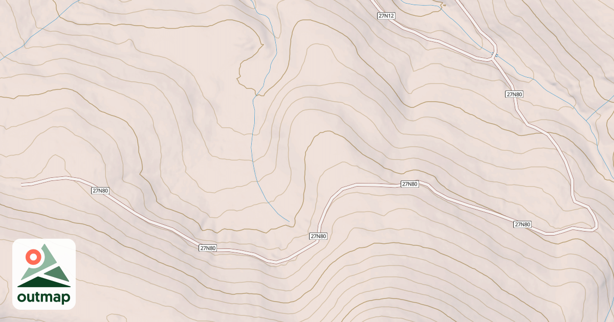 Map of HUMBOLDT NORTH WEST