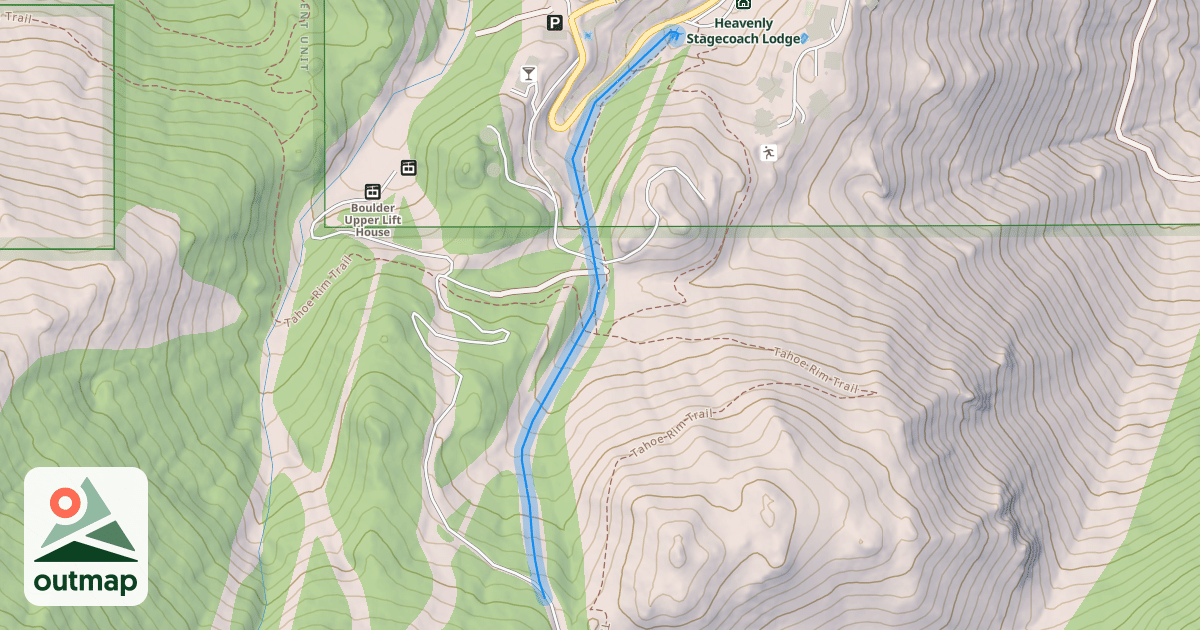 Map of Lower Stagecoach