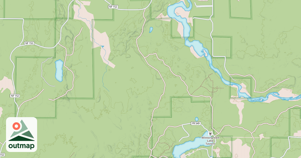 Map of FLAMBEAU ATV 103 NORTH