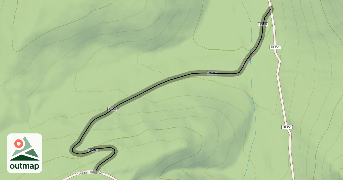Map of Chickadee Trail