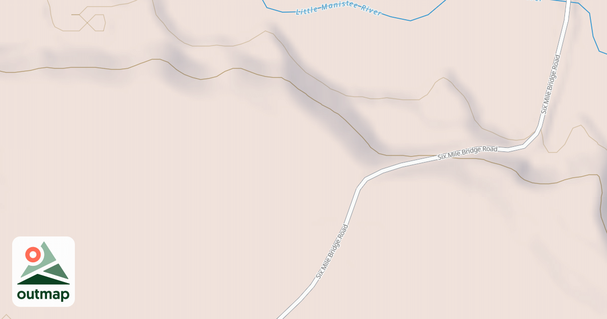 Map of 6 MILE SOUTH ANGLER ACCESS