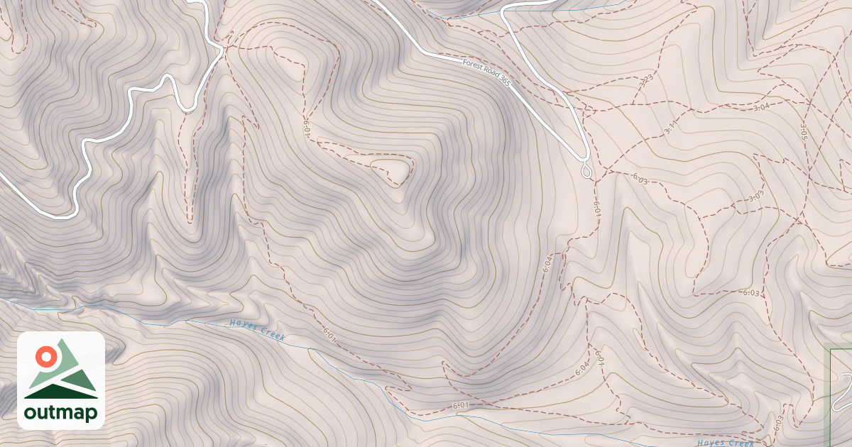 Map of BLUE MTN MOTORCYCLE/ ATV