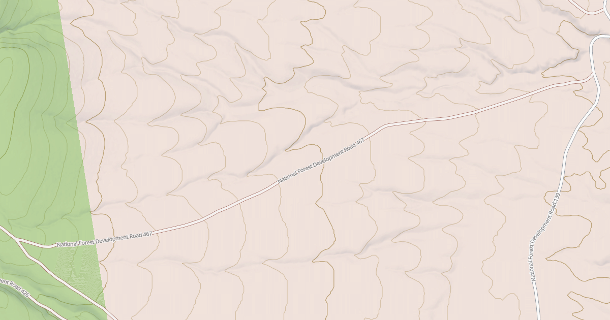 Map preview of DANVILLE CANYON CUTOFF