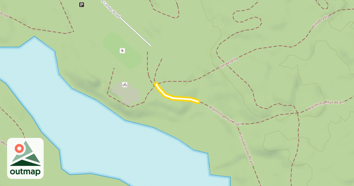 Map of Warming Hut Trail
