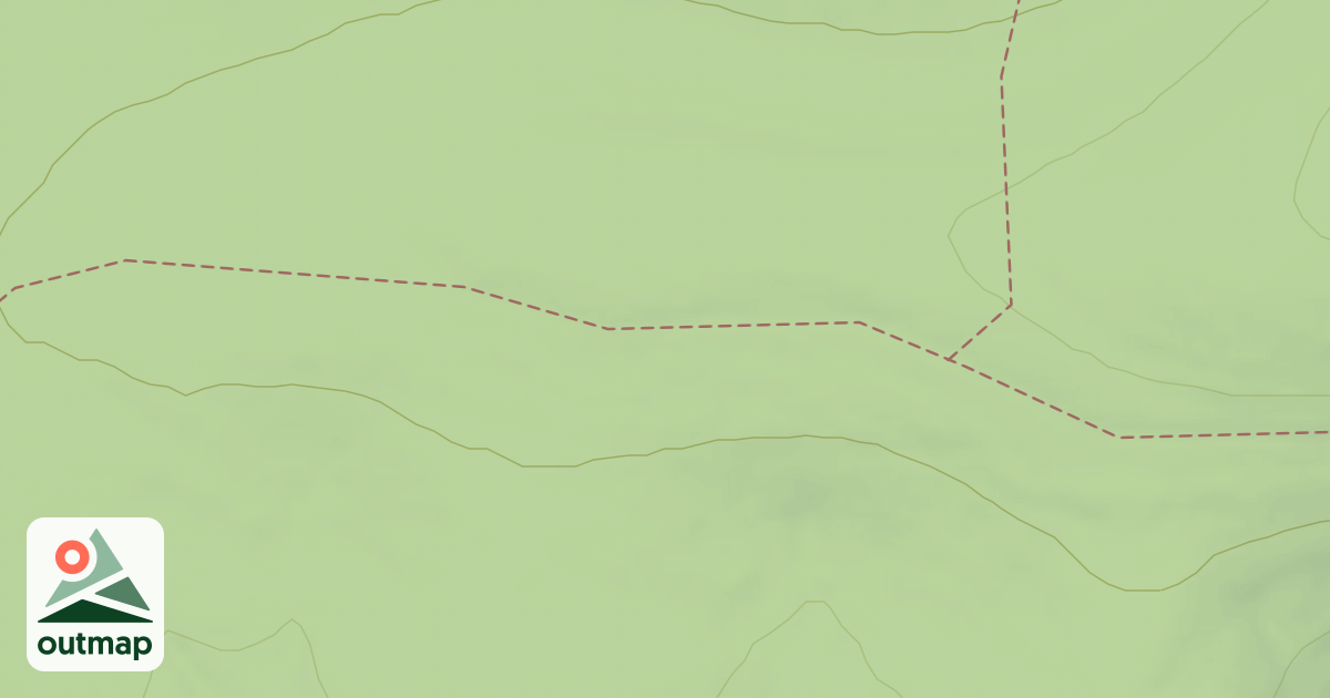 Map of BRUSHY RIDGE SPUR B