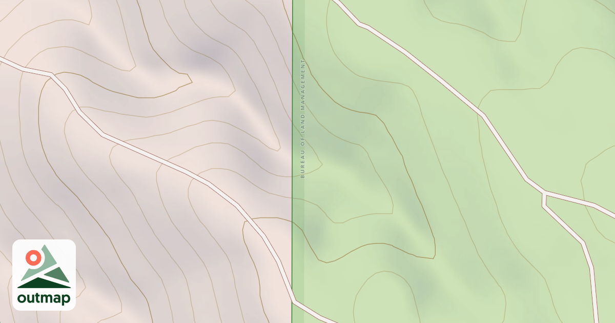 Map of BLM National GTLF Public Motorized Roads 48ecf868-8489-4cf5-a559-3421b093f066