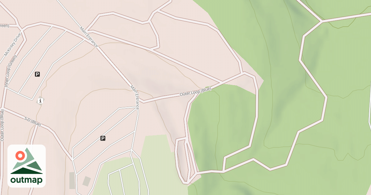 Map of Rock Run ATV Trails