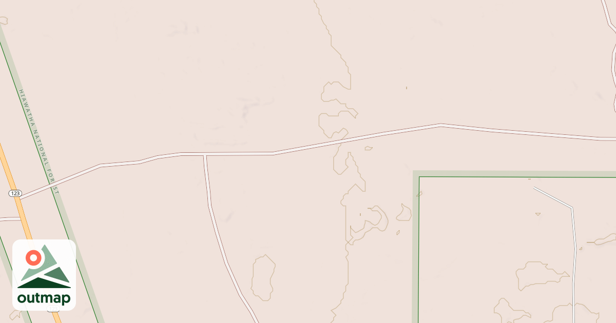 Map of DUCK LAKE