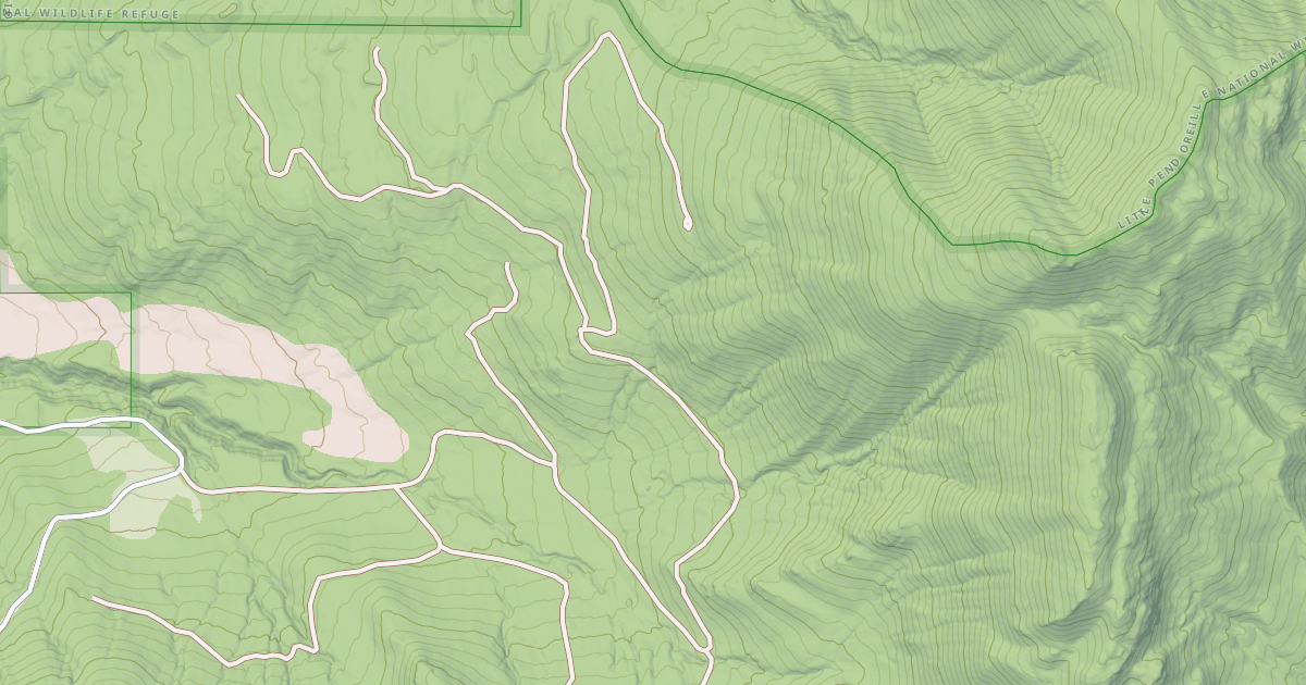 Map preview of TWELVE MILE