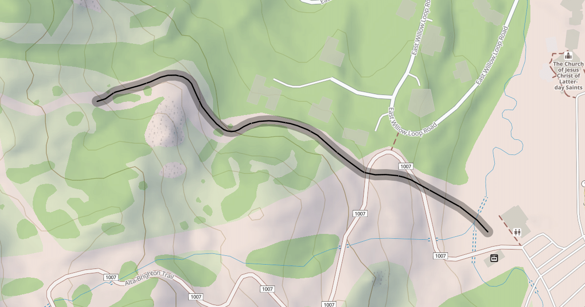 Map preview of Evergreen