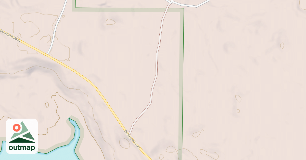 Map of BUCKHORN SPUR P