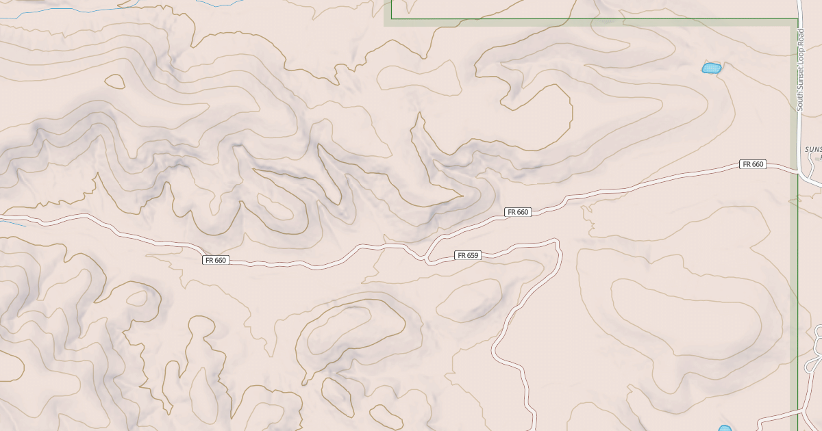 Map preview of W. ASH CREEK