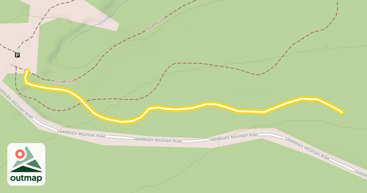 Map of Larry Hall Trail