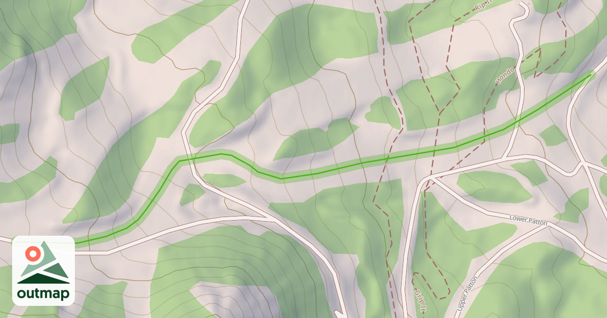Map of Honeysuckle