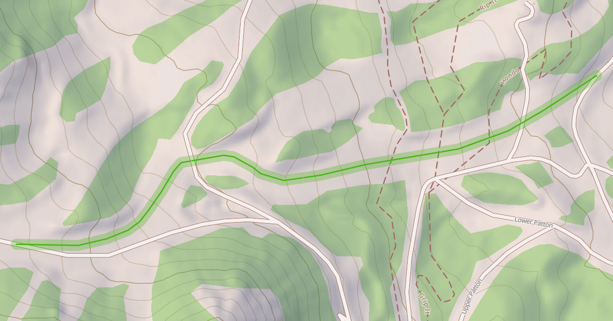 Map preview of Honeysuckle