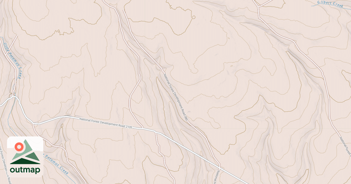 Map of USFS National Forest System Roads {F592681F-5D74-4FC3-A2BA-7CAFED0C1CBA}
