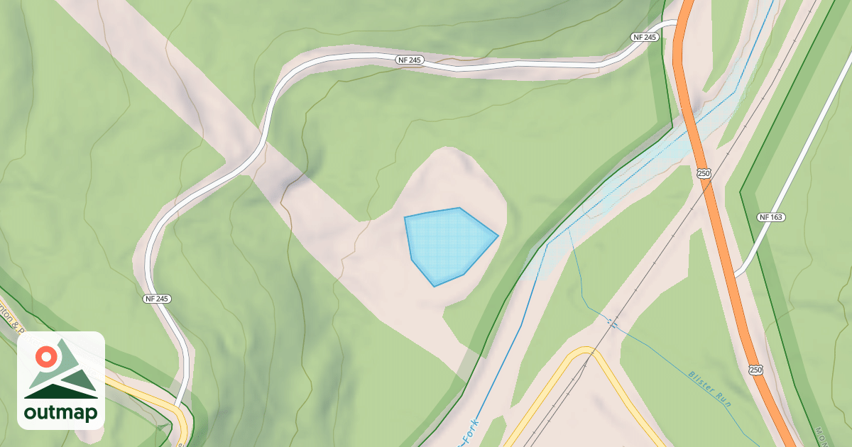 Map of WHITE TOP